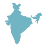India map icon logo